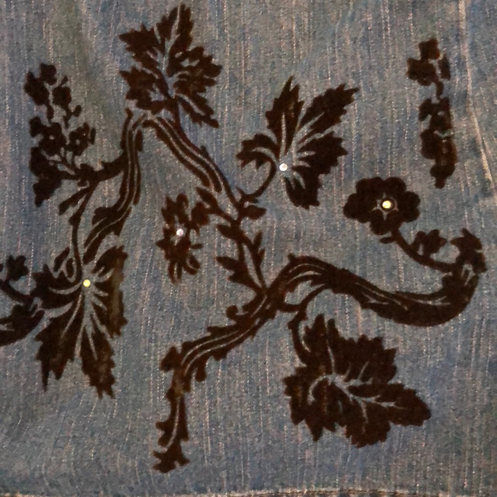 Long vintage 90โs denim jacket/dress - Picture 2 of 4